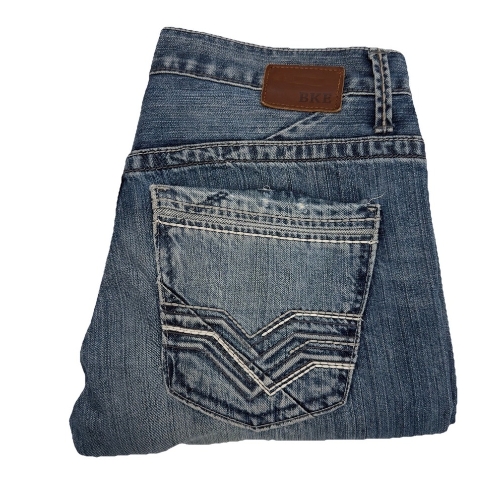 Buckle Blue Straight Men's Jeans